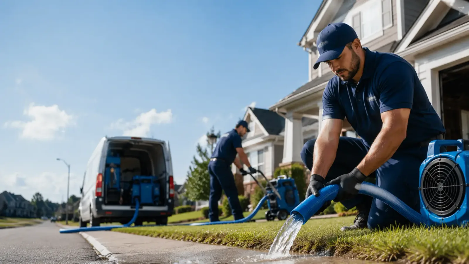 Flood Damage Restoration in Purdon, TX